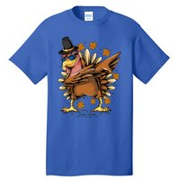 Dabbing Turkey Awesome Thanksgiving Day Funny Cute Holiday Cool Gift Tall T-Shirt