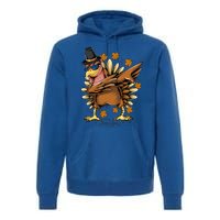 Dabbing Turkey Awesome Thanksgiving Day Funny Cute Holiday Cool Gift Premium Hoodie