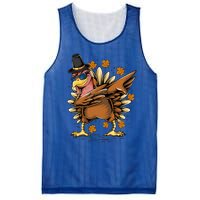 Dabbing Turkey Awesome Thanksgiving Day Funny Cute Holiday Cool Gift Mesh Reversible Basketball Jersey Tank