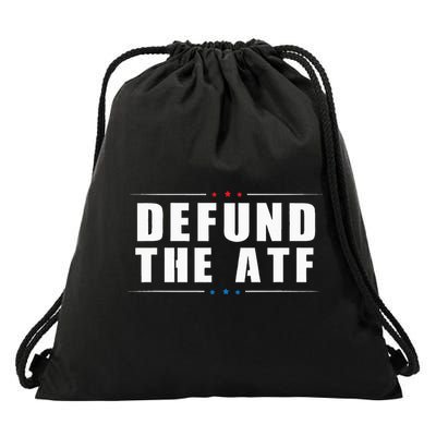 Defund The ATF 2nd Amendment Pro Gun Drawstring Bag