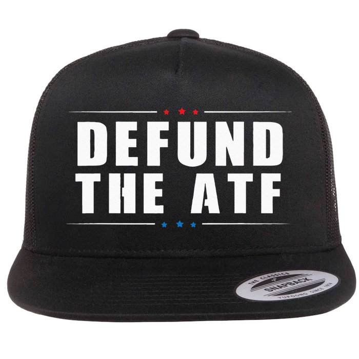 Defund The ATF 2nd Amendment Pro Gun Flat Bill Trucker Hat