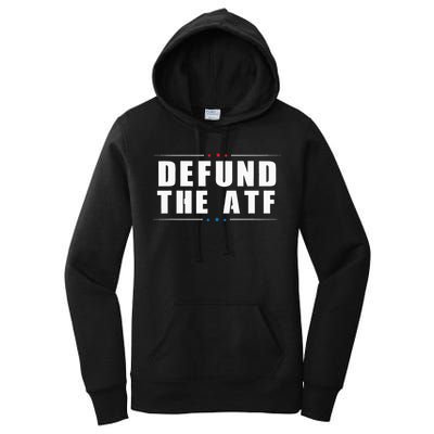 Defund The ATF 2nd Amendment Pro Gun Women's Pullover Hoodie