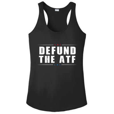 Defund The ATF 2nd Amendment Pro Gun Ladies PosiCharge Competitor Racerback Tank