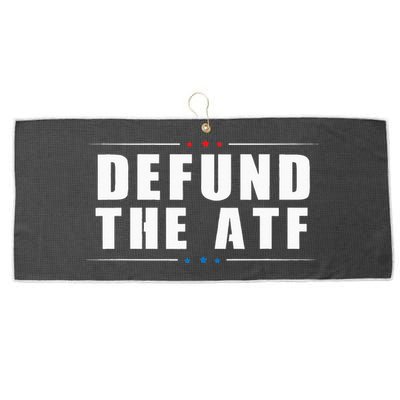 Defund The ATF 2nd Amendment Pro Gun Large Microfiber Waffle Golf Towel