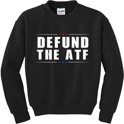 Defund The ATF 2nd Amendment Pro Gun Kids Sweatshirt