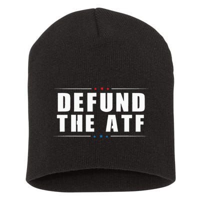 Defund The ATF 2nd Amendment Pro Gun Short Acrylic Beanie