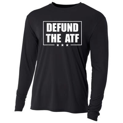 Defund The ATF 2A 2nd Amendment Pro Gun Cooling Performance Long Sleeve Crew