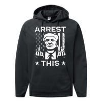 Donald Trump Arrest This Fingers 2024 Election Performance Fleece Hoodie