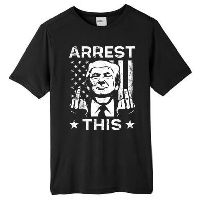 Donald Trump Arrest This Fingers 2024 Election Tall Fusion ChromaSoft Performance T-Shirt