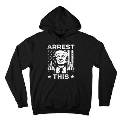 Donald Trump Arrest This Fingers 2024 Election Tall Hoodie