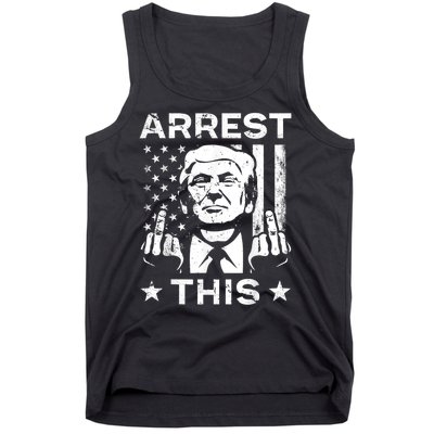 Donald Trump Arrest This Fingers 2024 Election Tank Top