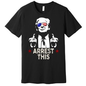 Donald Trump Arrest This Funny 2024 Election Premium T-Shirt