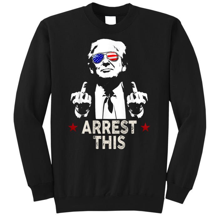 Donald Trump Arrest This Funny 2024 Election Tall Sweatshirt