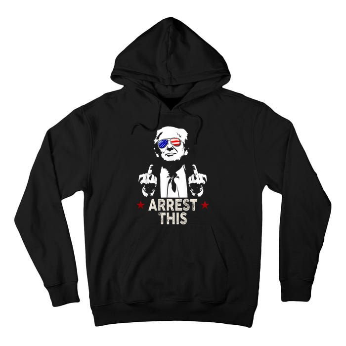 Donald Trump Arrest This Funny 2024 Election Tall Hoodie