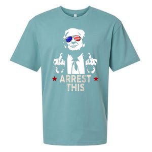 Donald Trump Arrest This Funny 2024 Election Sueded Cloud Jersey T-Shirt