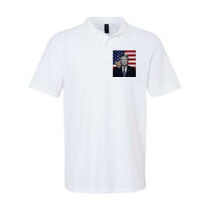 Donald Trump And Cat Political Usa Flag Election 2024 Softstyle Adult Sport Polo