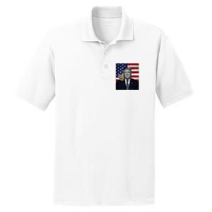 Donald Trump And Cat Political Usa Flag Election 2024 PosiCharge RacerMesh Polo