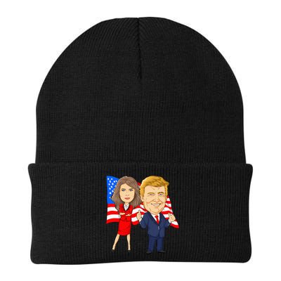 Donald Trump And Melania Trump Potus Flotus Usa Beanie