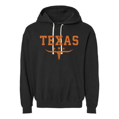 Distressed Texas Apparel Garment-Dyed Fleece Hoodie