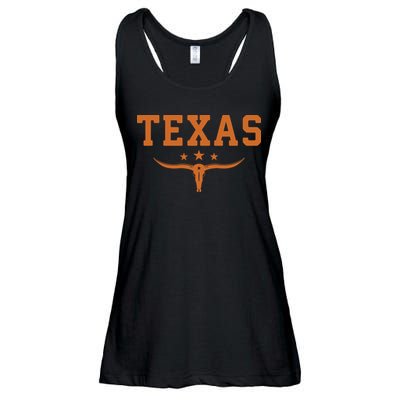 Distressed Texas Apparel Ladies Essential Flowy Tank