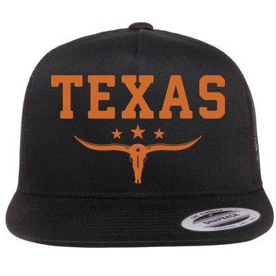 Distressed Texas Apparel Flatbill Hat