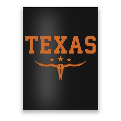 Distressed Texas Apparel Poster
