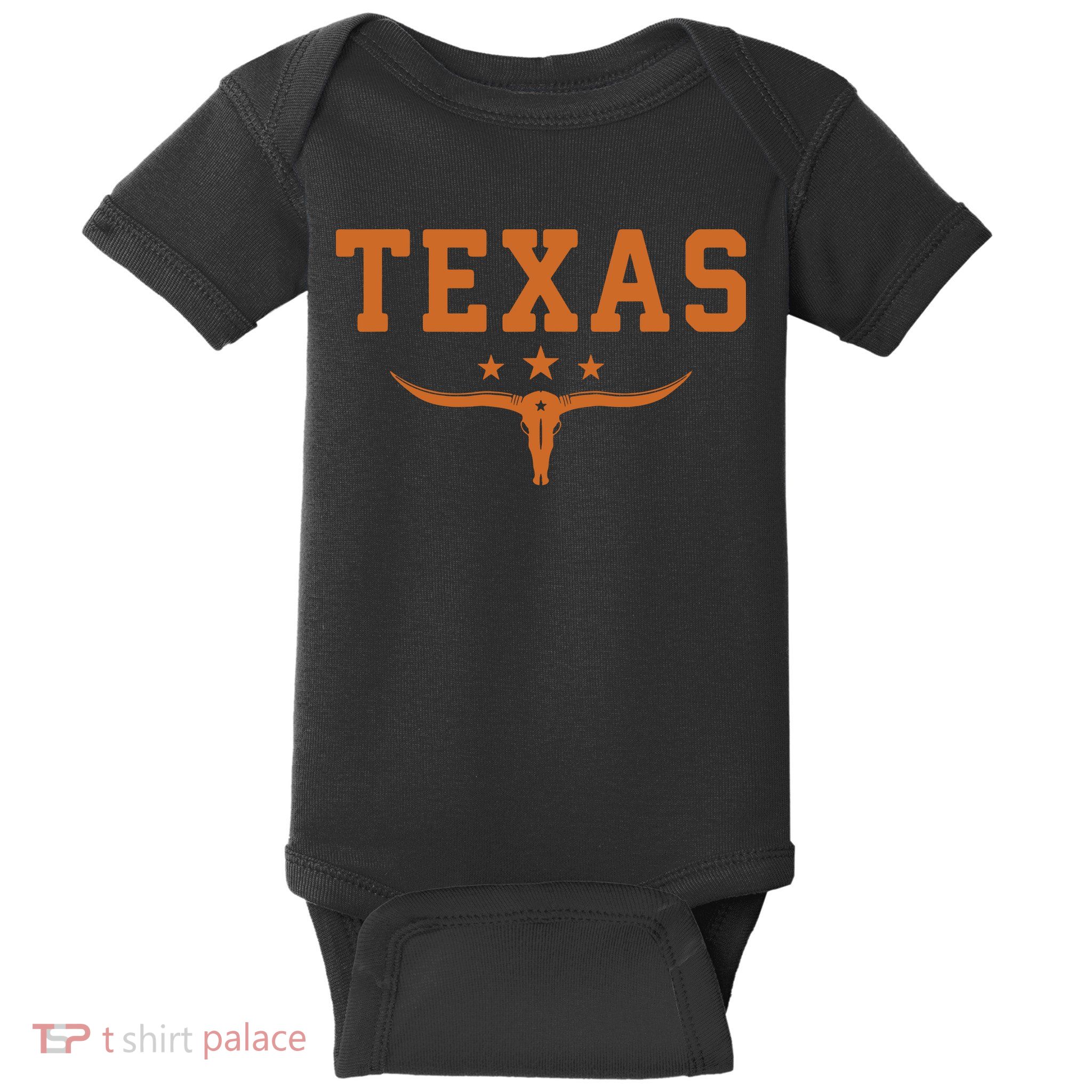Distressed Texas Apparel Baby Bodysuit