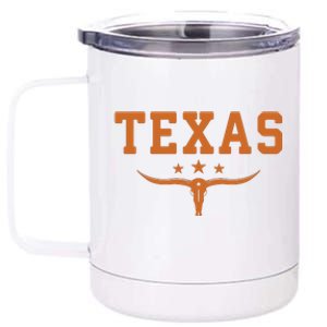 Distressed Texas Apparel 12 oz Stainless Steel Tumbler Cup