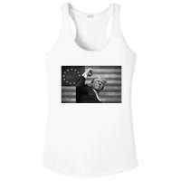 Donald Trump Assassination Attempt Us Flag Ladies PosiCharge Competitor Racerback Tank