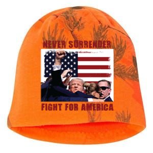 Donald Trump Assassination Kati - Camo Knit Beanie