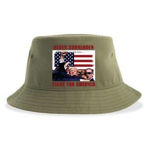 Donald Trump Assassination Sustainable Bucket Hat