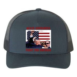 Donald Trump Assassination Yupoong Adult 5-Panel Trucker Hat