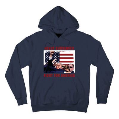 Donald Trump Assassination Tall Hoodie