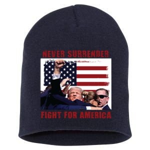 Donald Trump Assassination Short Acrylic Beanie