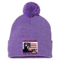 Donald Trump Assassination Pom Pom 12in Knit Beanie