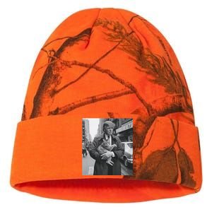 Donald Trump And Cat In Nyc Kati Licensed 12" Camo Beanie