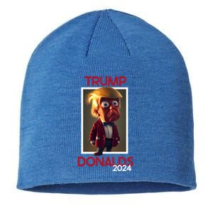 Donald Trump And Byron Donalds Election 2024 Gift Sustainable Beanie