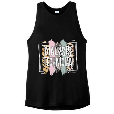 Dialysis Technician Appreciation Dialysis Tech Ladies PosiCharge Tri-Blend Wicking Tank