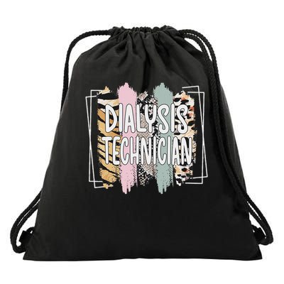 Dialysis Technician Appreciation Dialysis Tech Drawstring Bag
