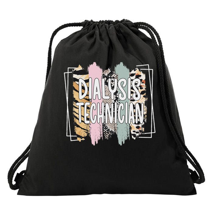 Dialysis Technician Appreciation Dialysis Tech Drawstring Bag