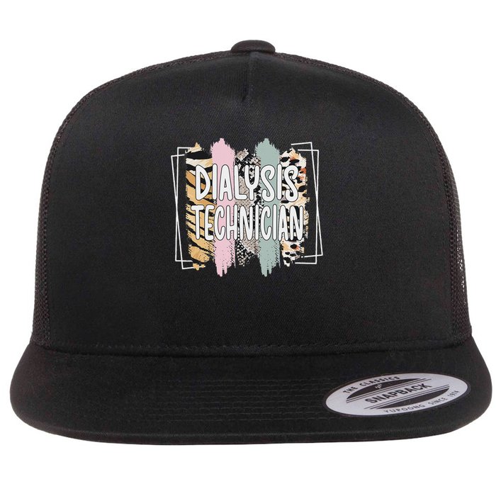 Dialysis Technician Appreciation Dialysis Tech Flatbill Hat