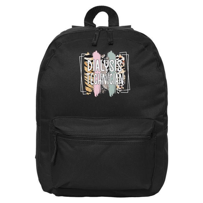 Dialysis Technician Appreciation Dialysis Tech 16 in Basic Backpack