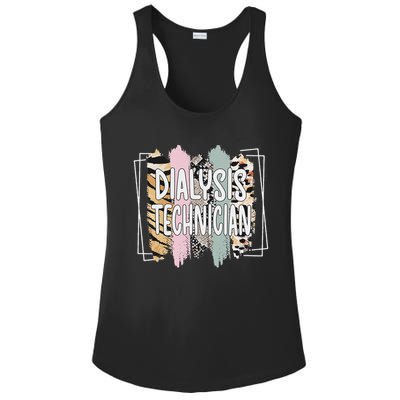 Dialysis Technician Appreciation Dialysis Tech Ladies PosiCharge Competitor Racerback Tank