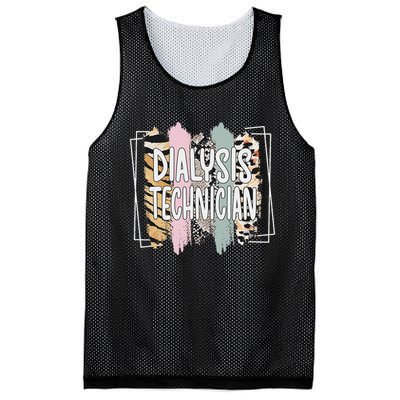 Dialysis Technician Appreciation Dialysis Tech Mesh Reversible Basketball Jersey Tank