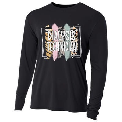 Dialysis Technician Appreciation Dialysis Tech Cooling Performance Long Sleeve Crew
