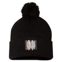 Dialysis Technician Appreciation Dialysis Tech Pom Pom 12in Knit Beanie