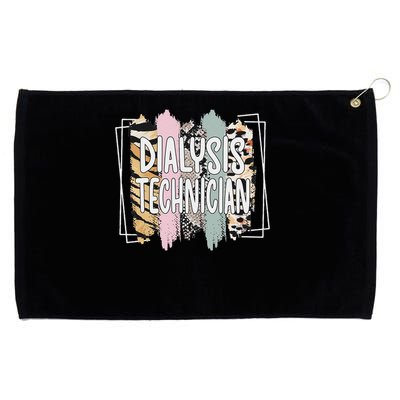 Dialysis Technician Appreciation Dialysis Tech Grommeted Golf Towel