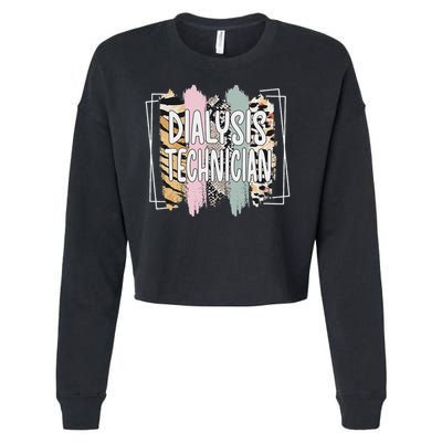 Dialysis Technician Appreciation Dialysis Tech Cropped Pullover Crew