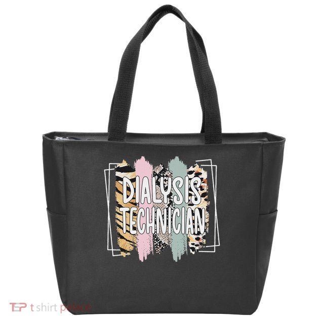 Dialysis Technician Appreciation Dialysis Tech Zip Tote Bag