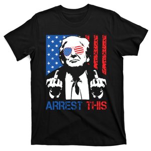 Donald Trump Arrest This Fingers 2024 Election Pro Trump T-Shirt